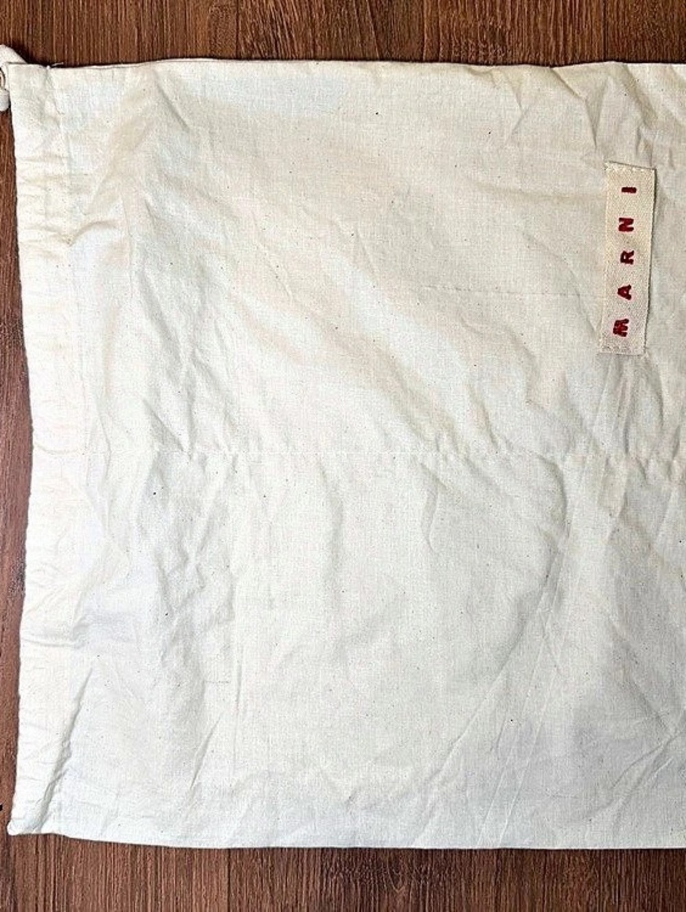 Marni Designer Dust Bag Cosmetic Pouch White